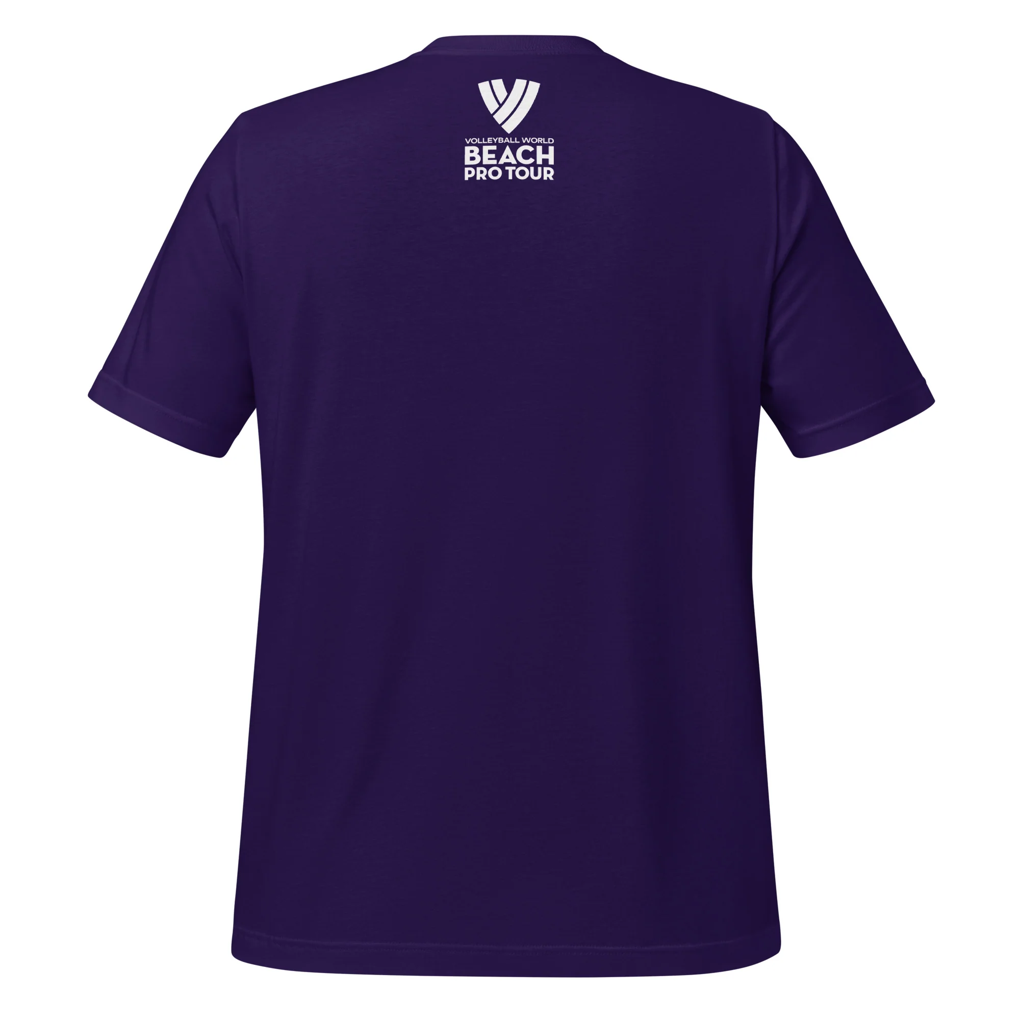 Beach Pro Tour Gold/White Stacked Logo Unisex T-Shirt - Image 4
