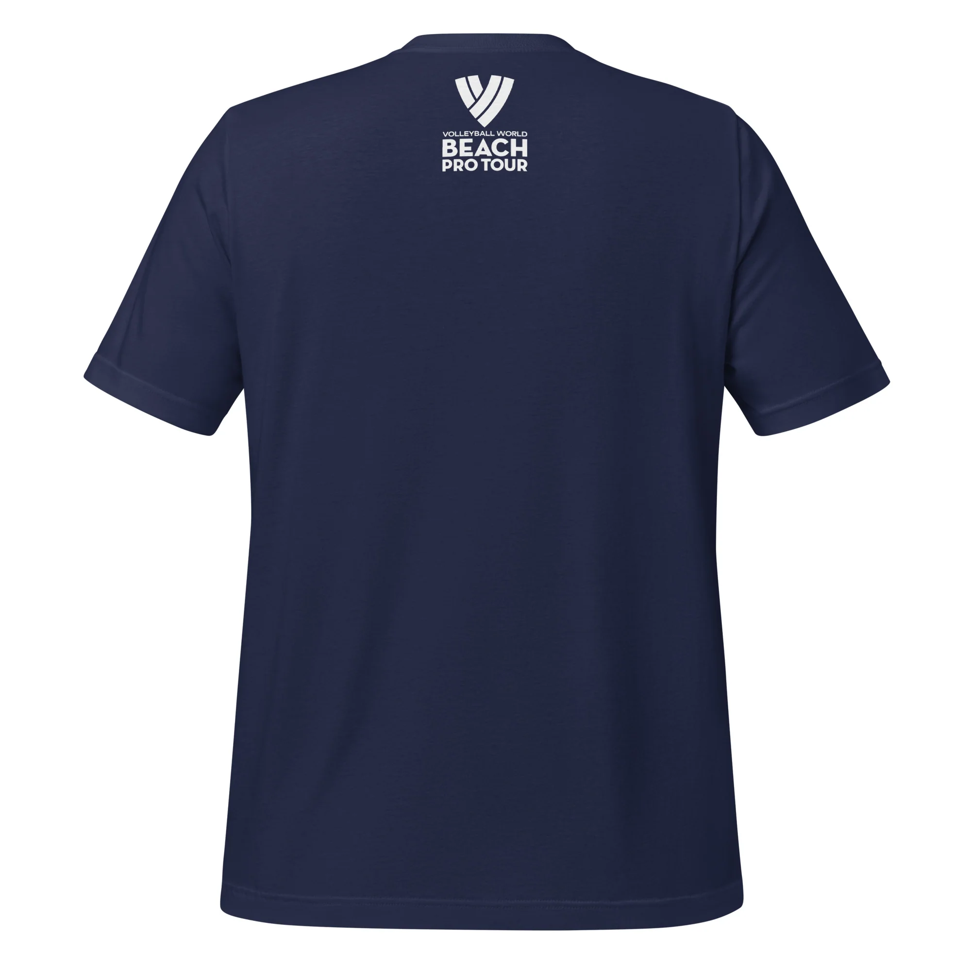 Beach Pro Tour Gold/White Stacked Logo Unisex T-Shirt - Image 6