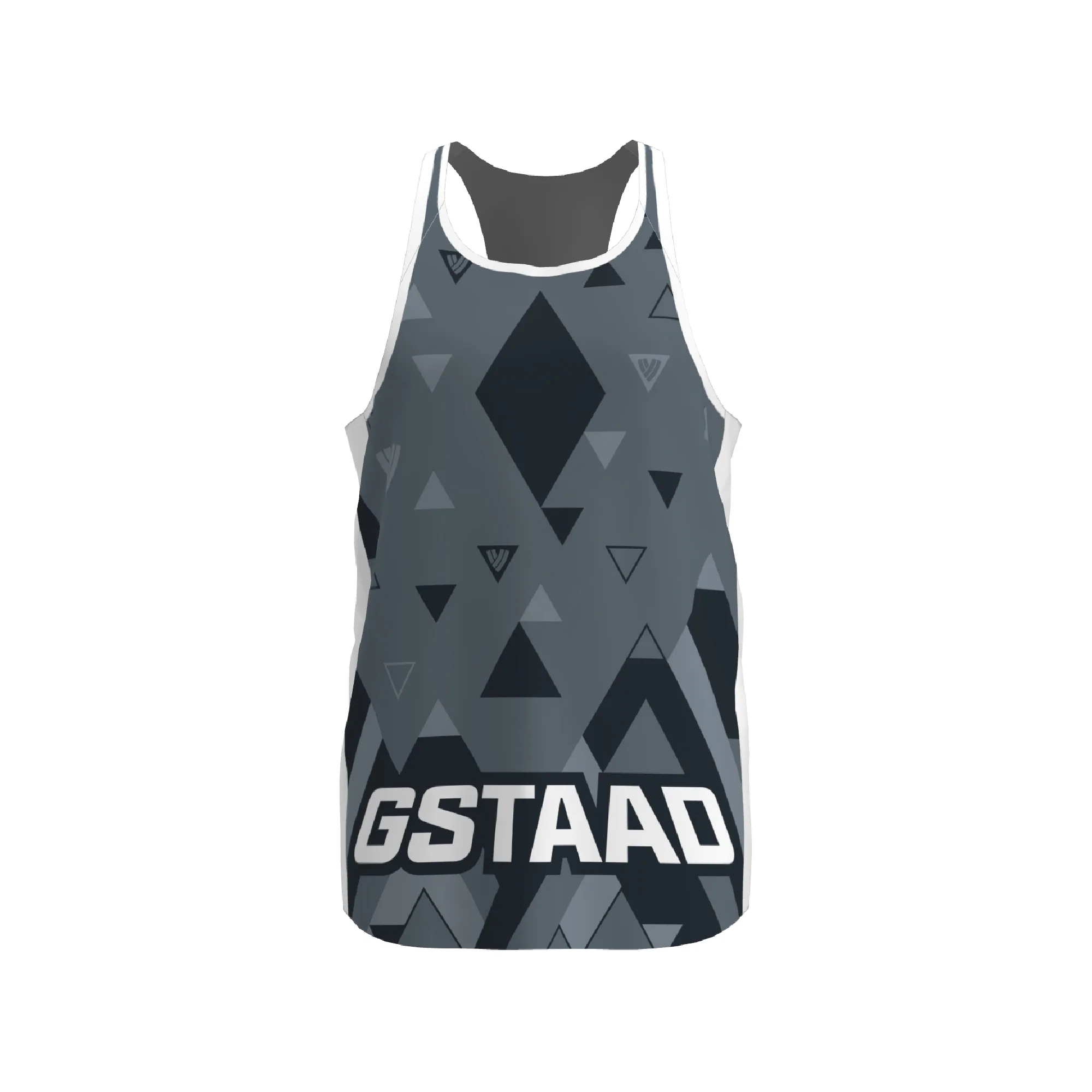 BPT Official Gstaad, Switzerland Men's Singlet (Black)