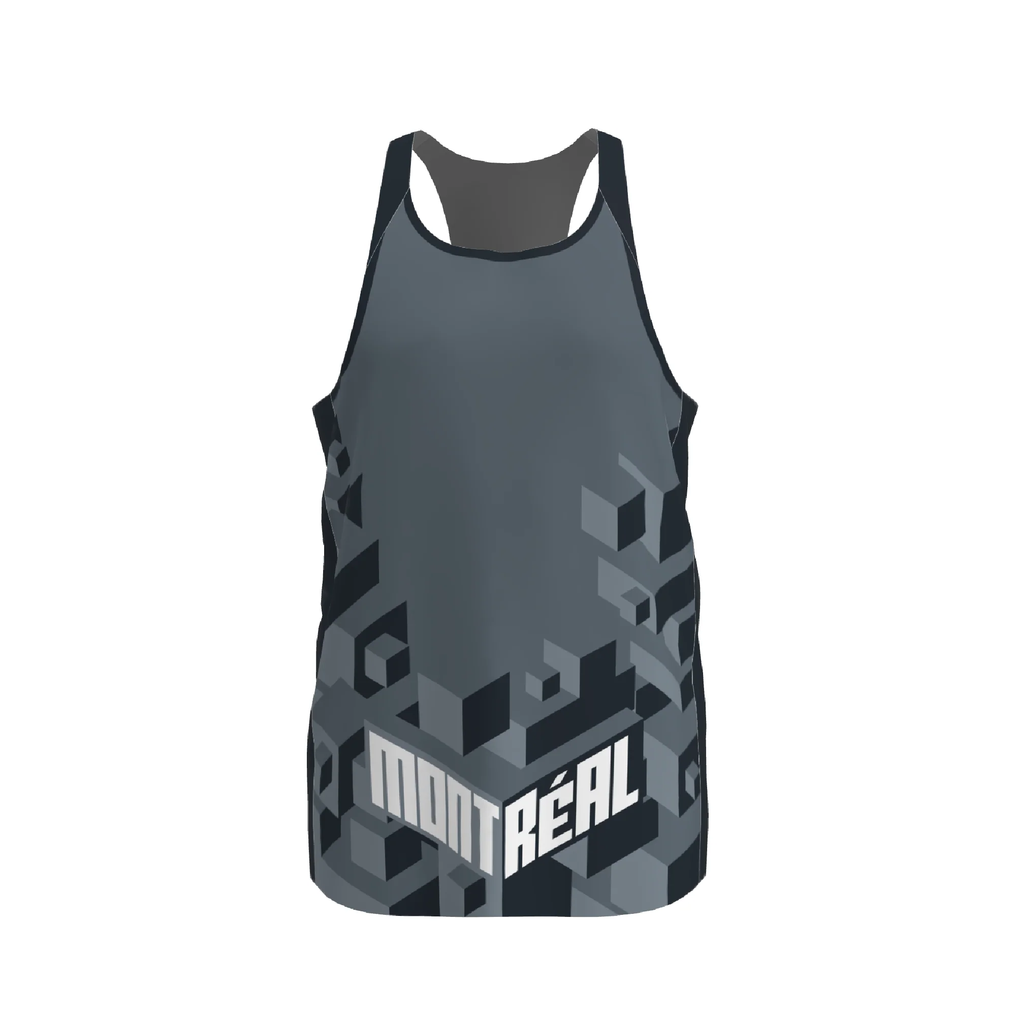 BPT Official Montreal, Canada Men's Singlet (Black) - Image 4