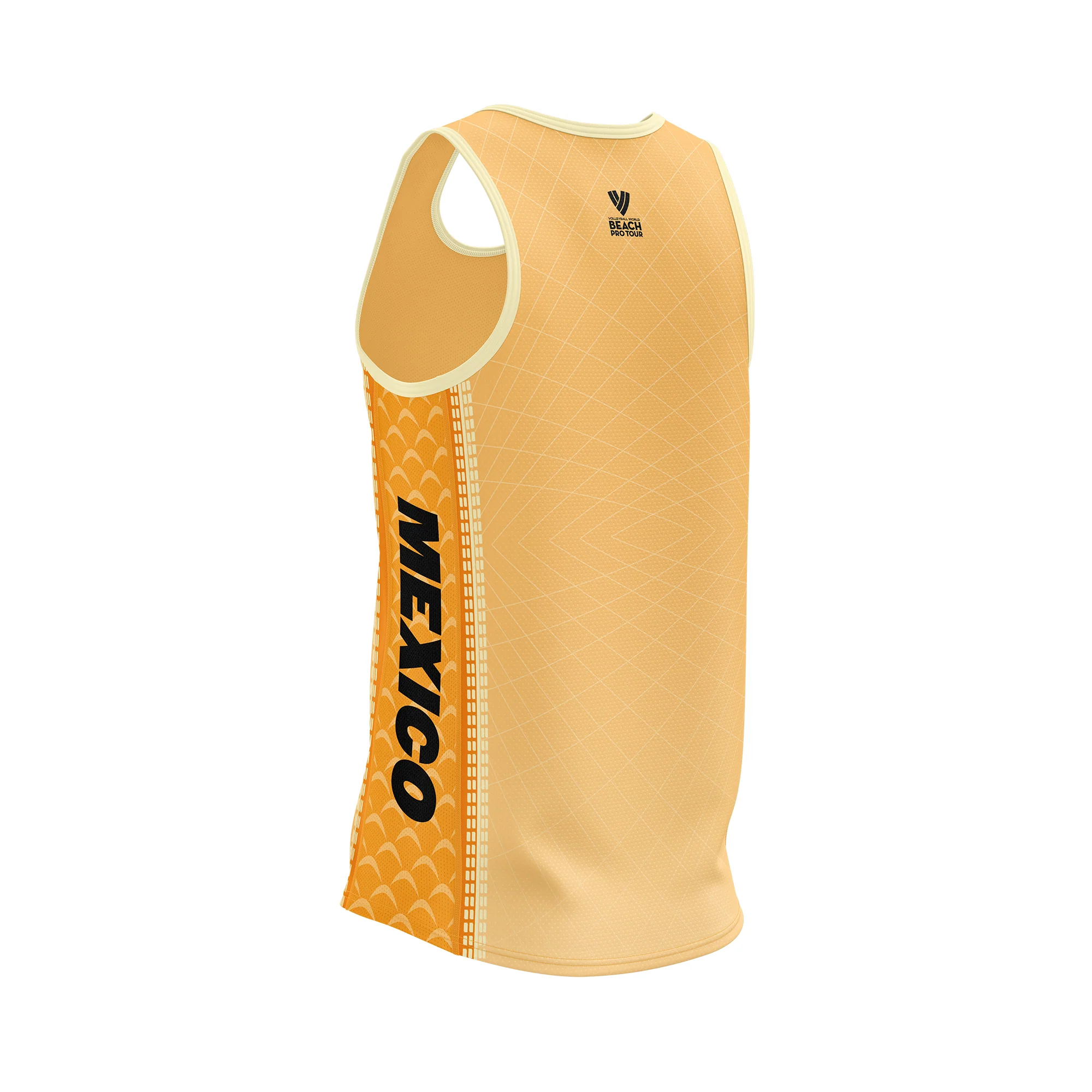 BPT Official Quintana Roo Men's Singlet (Yellow) - Image 3