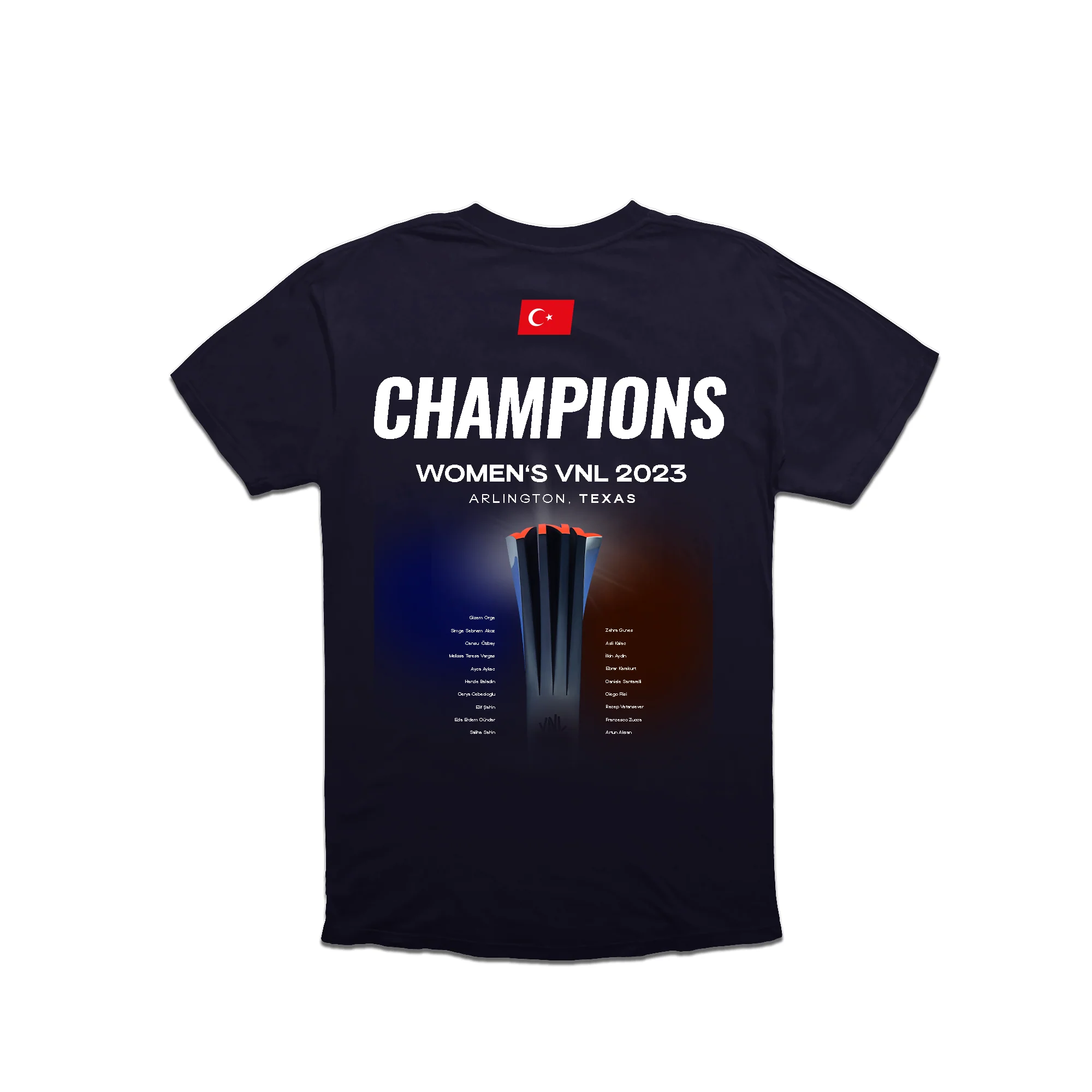 VNL 2023 Champions Jersey - Team Türkiye Woman - Image 3